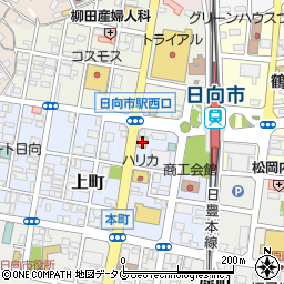 旭化成株式会社　日向事務所周辺の地図