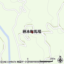 熊本県天草市栖本町馬場周辺の地図