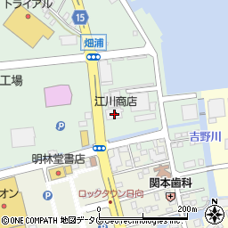 江川商店周辺の地図