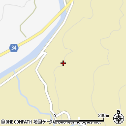 熊本県天草市栖本町湯船原255周辺の地図