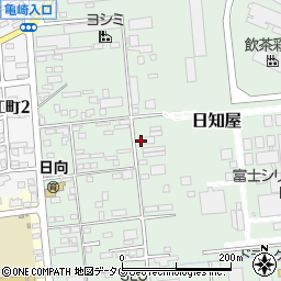 ヨコハマタイヤ九州販売株式会社　日向営業所周辺の地図