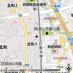 日向北町薬局周辺の地図