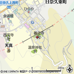 熊本県八代市日奈久中町382周辺の地図