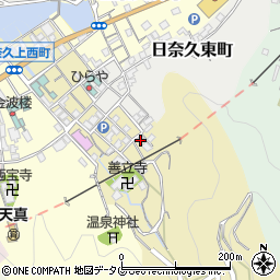 熊本県八代市日奈久中町337周辺の地図