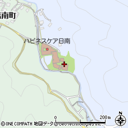 特別養護老人ホーム行楽園周辺の地図