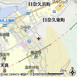 熊本県八代市日奈久東町247周辺の地図