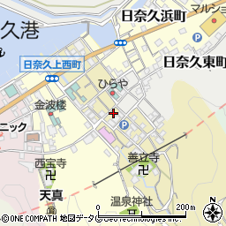 熊本県八代市日奈久中町293周辺の地図