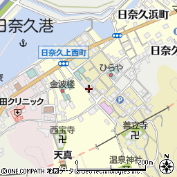 熊本県八代市日奈久中町325周辺の地図