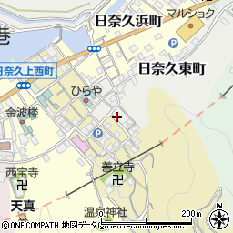 熊本県八代市日奈久東町244-1周辺の地図