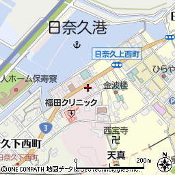 熊本県八代市日奈久中西町467周辺の地図