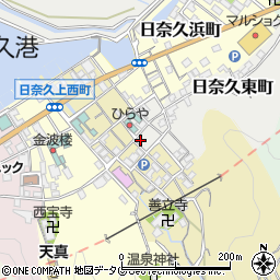 熊本県八代市日奈久東町257周辺の地図