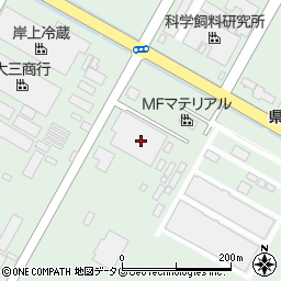 富士チタン工業株式会社　日向工場事務課周辺の地図