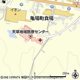 熊本県天草市亀場町食場1181周辺の地図