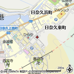 熊本県八代市日奈久東町236周辺の地図