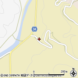 熊本県天草市栖本町湯船原14周辺の地図