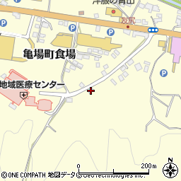 熊本県天草市亀場町食場878周辺の地図