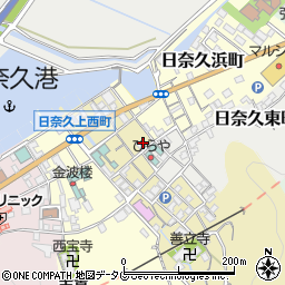 熊本県八代市日奈久中町269周辺の地図