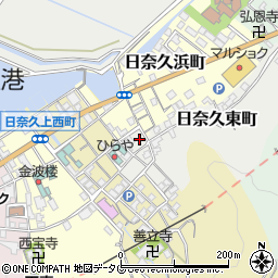熊本県八代市日奈久東町220周辺の地図