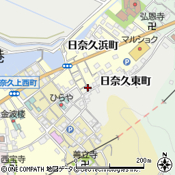 熊本県八代市日奈久東町209周辺の地図