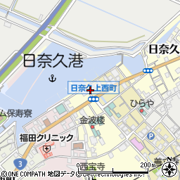 熊本県八代市日奈久中町508周辺の地図