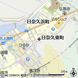熊本県八代市日奈久東町202周辺の地図
