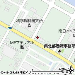 宮崎北部森林管理署　東郷森林事務所周辺の地図