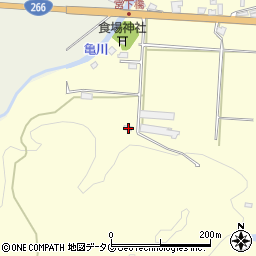 熊本県天草市亀場町食場1419-4周辺の地図