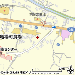 熊本県天草市亀場町食場889周辺の地図