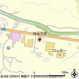 熊本県天草市亀場町食場958-1周辺の地図