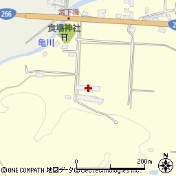 熊本県天草市亀場町食場32-10周辺の地図