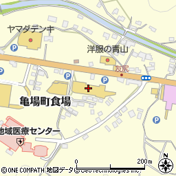 コメリホームセンター本渡店周辺の地図
