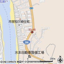 知ヶ崎周辺の地図