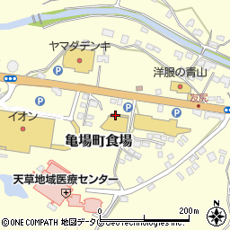 熊本県天草市亀場町食場795周辺の地図
