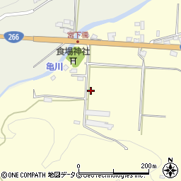 熊本県天草市亀場町食場32-5周辺の地図