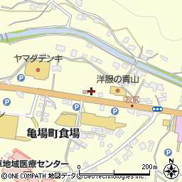 熊本県天草市亀場町食場812-2周辺の地図