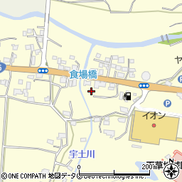 熊本県天草市亀場町食場297-2周辺の地図