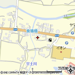 熊本県天草市亀場町食場297-3周辺の地図