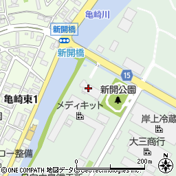 南日本フレッシュフード株式会社　量販課周辺の地図