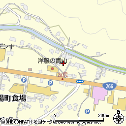 熊本県天草市亀場町食場656-1周辺の地図