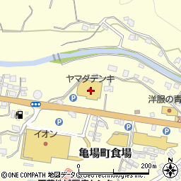 熊本県天草市亀場町食場722周辺の地図