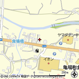 熊本県天草市亀場町食場336周辺の地図