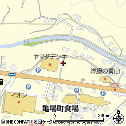 熊本県天草市亀場町食場717周辺の地図