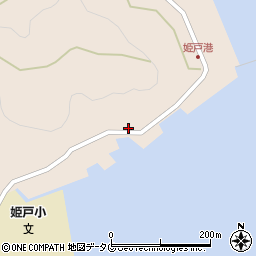 熊本県上天草市姫戸町姫浦898-1周辺の地図