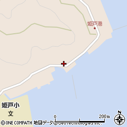 熊本県上天草市姫戸町姫浦898-3周辺の地図