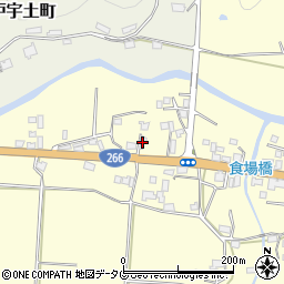 熊本県天草市亀場町食場213-1周辺の地図