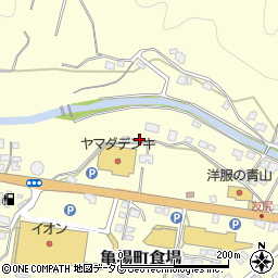〒863-0046 熊本県天草市亀場町食場の地図