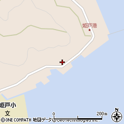 熊本県上天草市姫戸町姫浦898-4周辺の地図