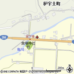 熊本県天草市亀場町食場110-1周辺の地図