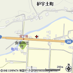 熊本県天草市亀場町食場121周辺の地図