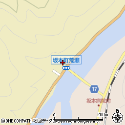 坂本周辺の地図